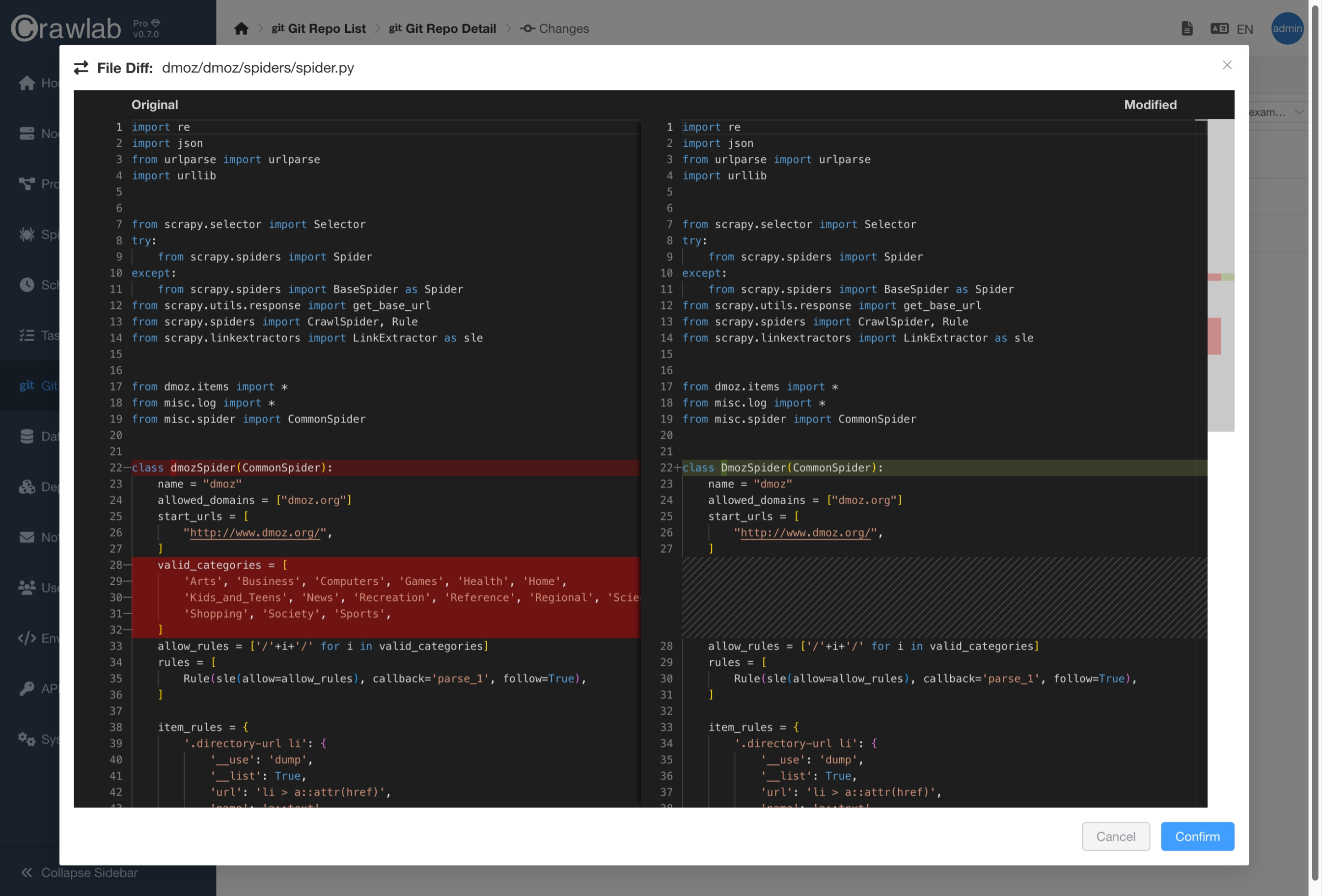 Git Diff